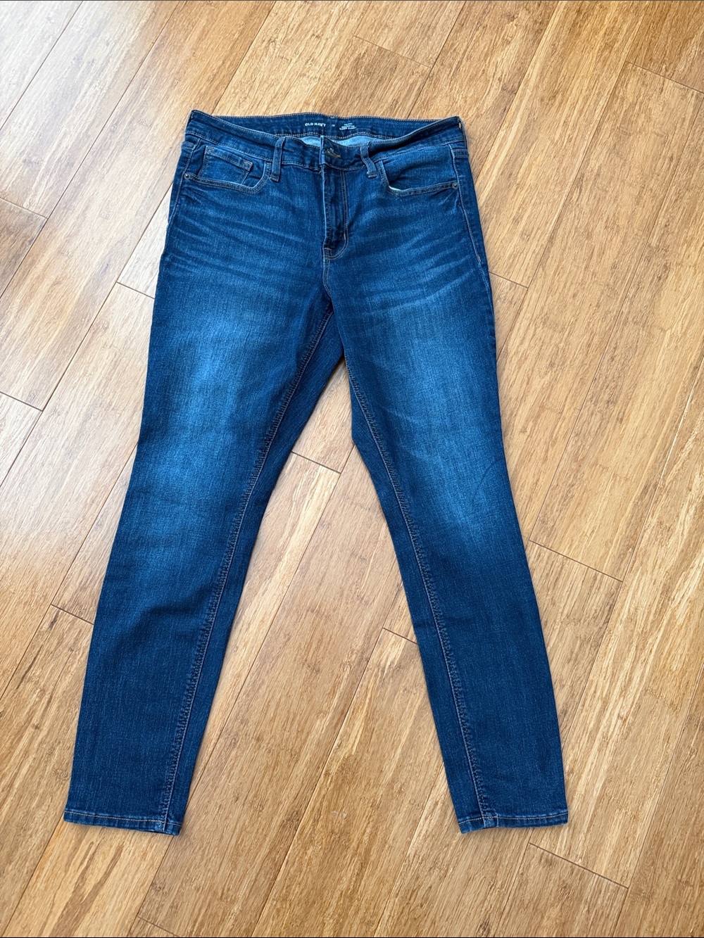 Old Navy Women's Dark Blue Skinny Jeans